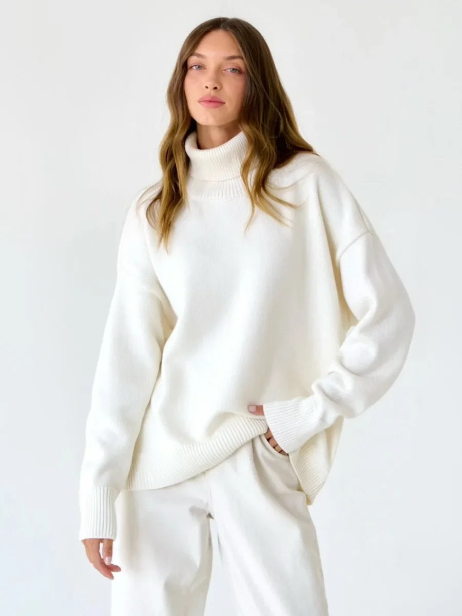 Polotröja i oversized passform – Värmande stil för alla tillfällen