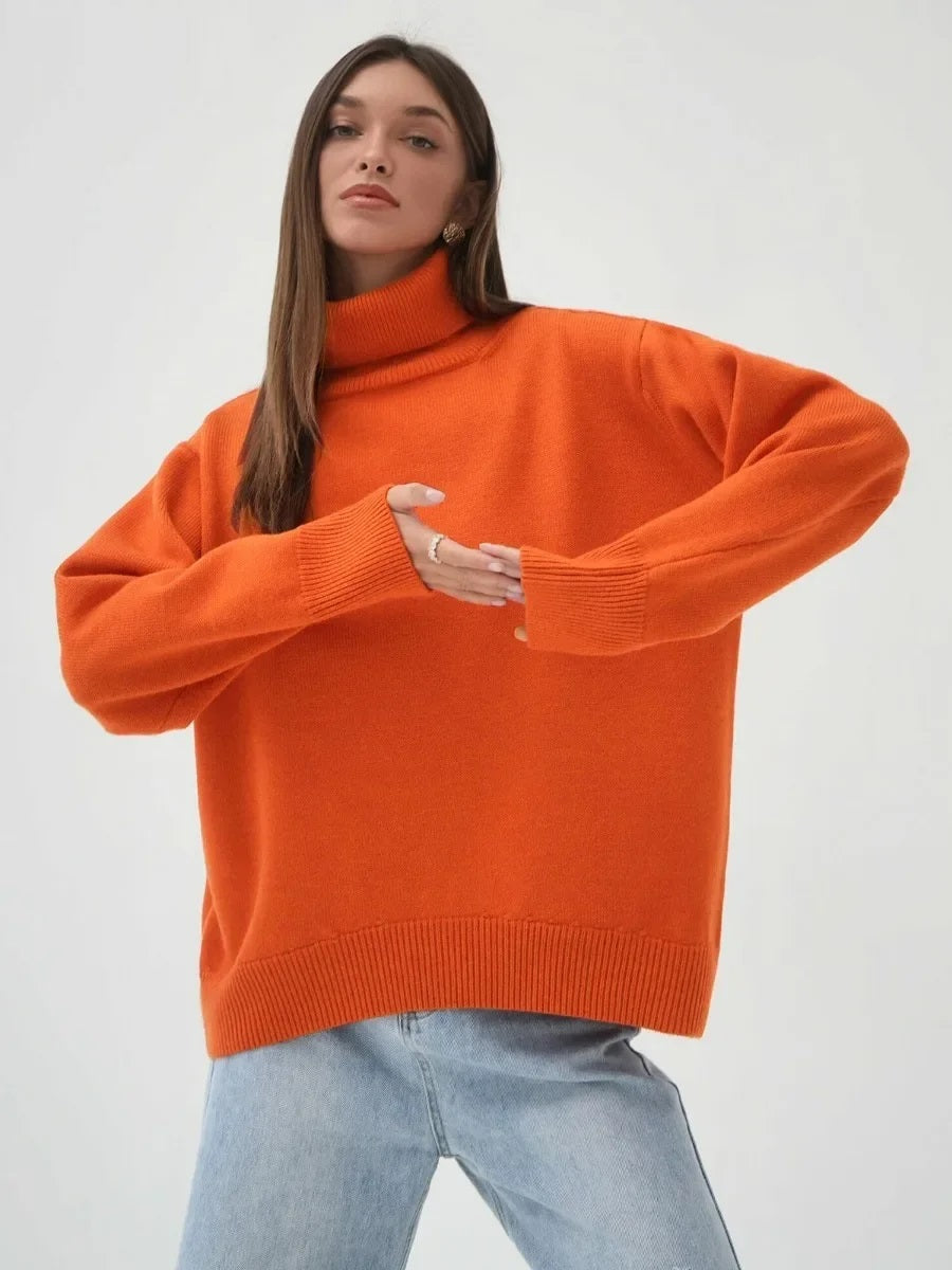 Polotröja i oversized passform – Värmande stil för alla tillfällen