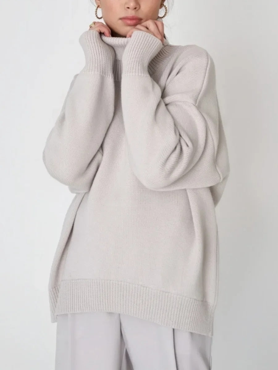 Polotröja i oversized passform – Värmande stil för alla tillfällen