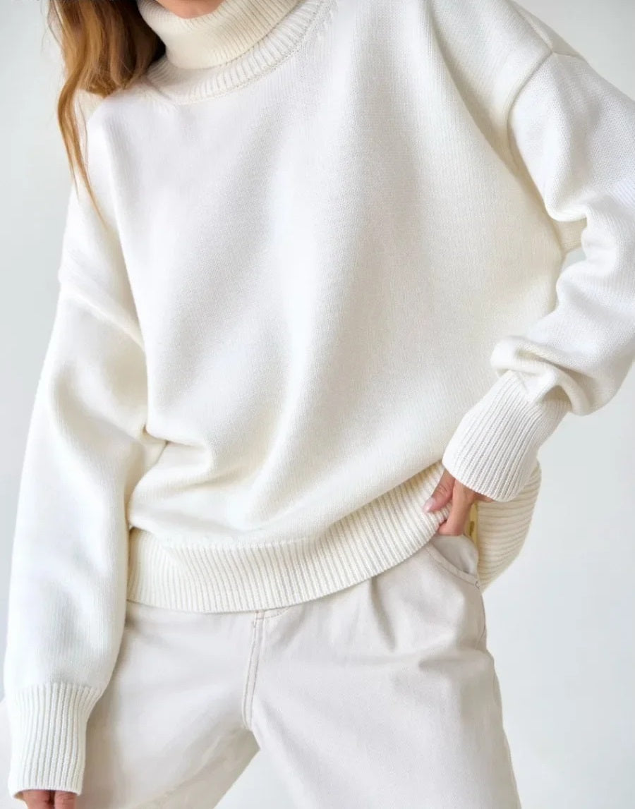 Polotröja i oversized passform – Värmande stil för alla tillfällen