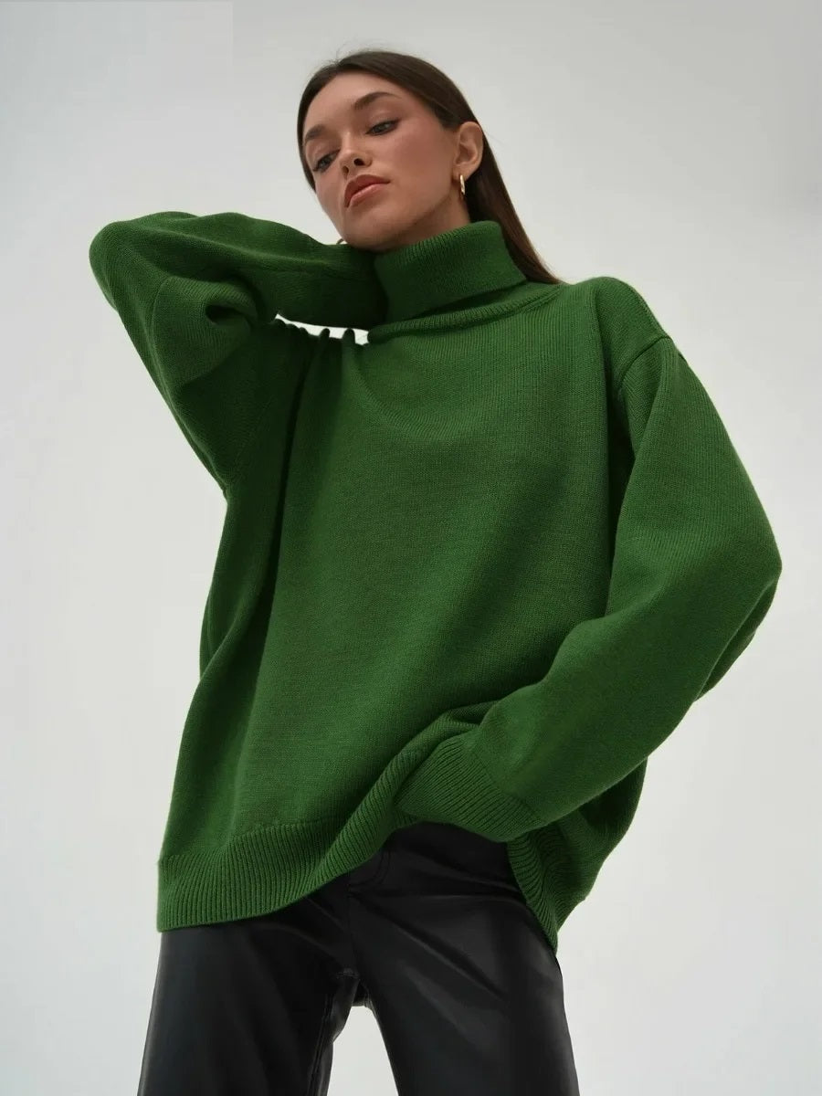 Polotröja i oversized passform – Värmande stil för alla tillfällen