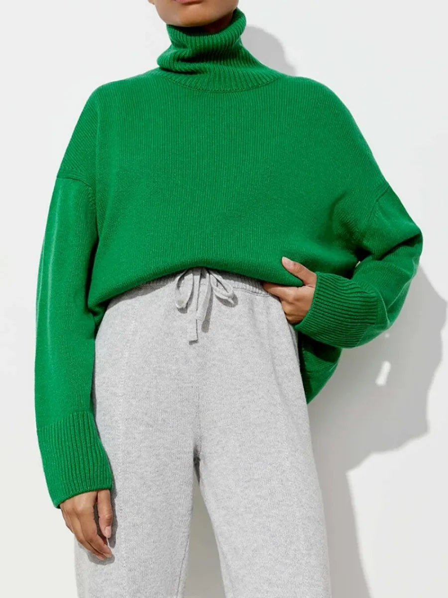 Polotröja i oversized passform – Värmande stil för alla tillfällen