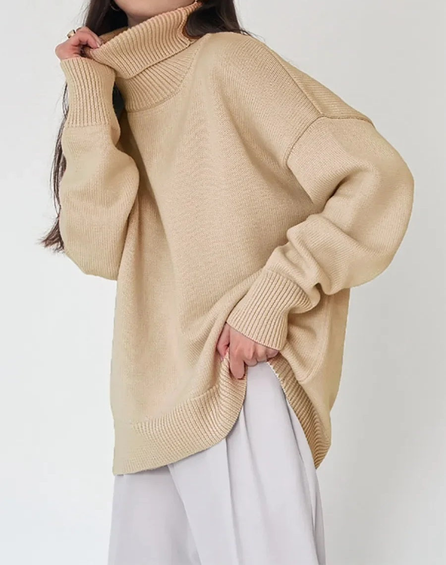 Polotröja i oversized passform – Värmande stil för alla tillfällen