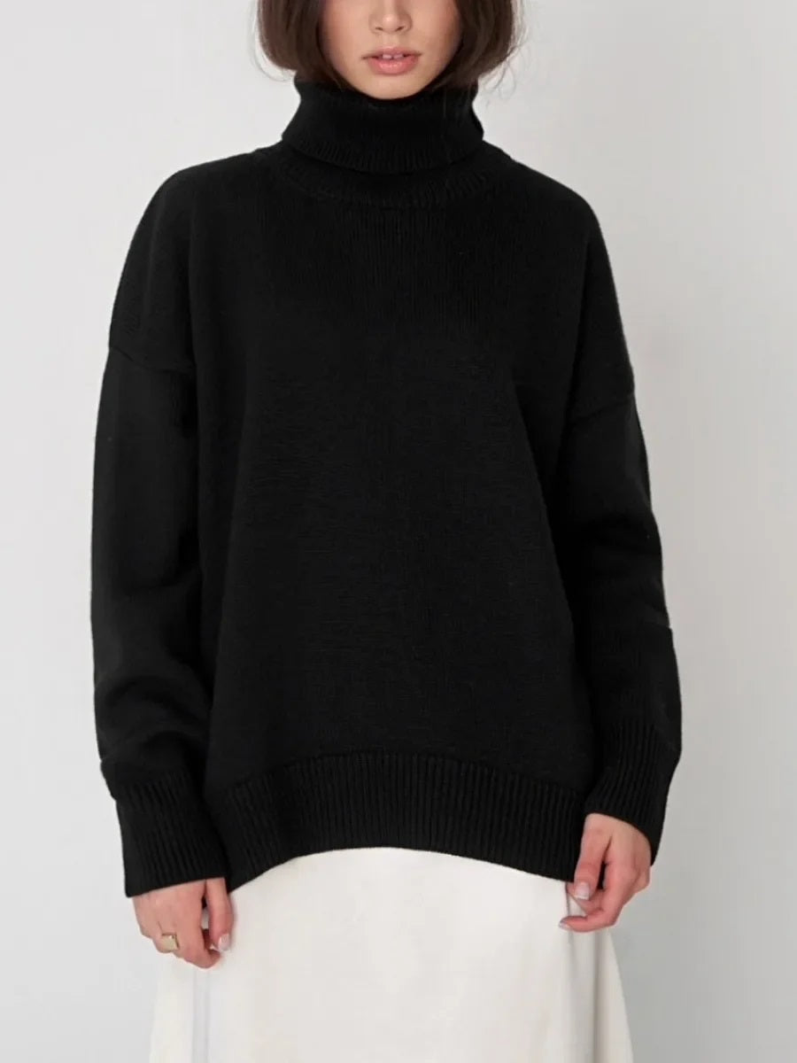 Polotröja i oversized passform – Värmande stil för alla tillfällen