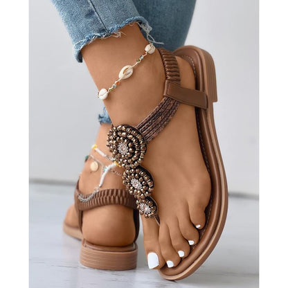 Sandaler Dam | Platta Sandaler för Sommar | Anna 2