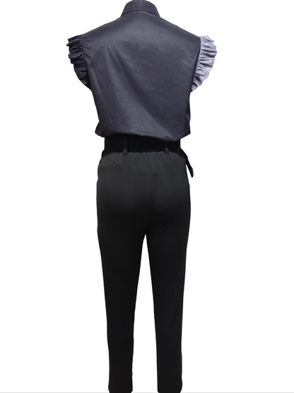 Tvådelat set för damer – Matchande set – Snygg passform – Mjuk polyester