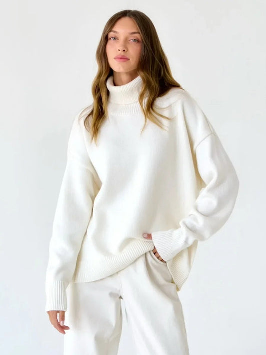 Polotröja i oversized passform – Värmande stil för alla tillfällen